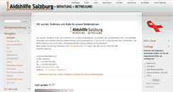 Desktop Screenshot of aidshilfe-salzburg.at
